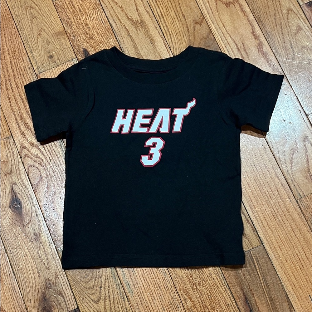 NBA Black Miami Heat Kids T-Shirt
